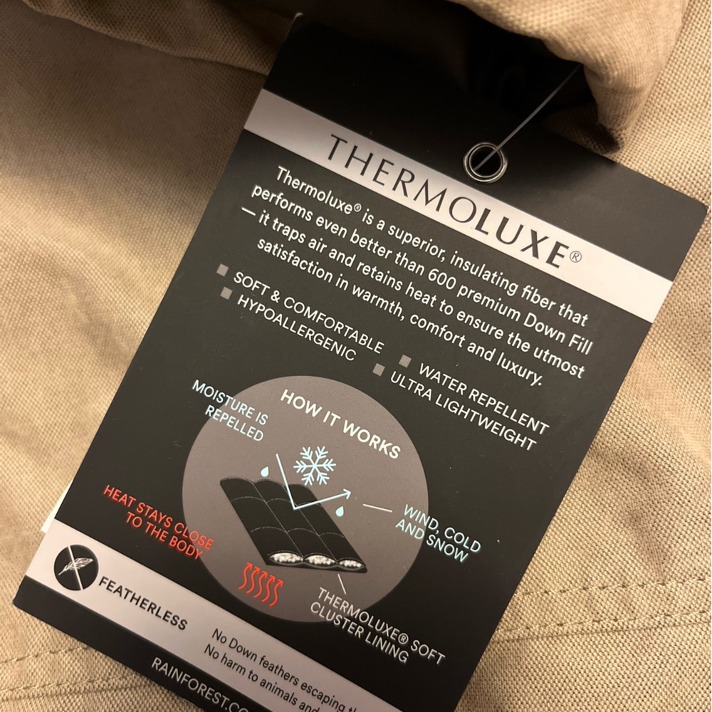 Brand new with tags Rainforest men’s winter coat. - Picture 6 of 16